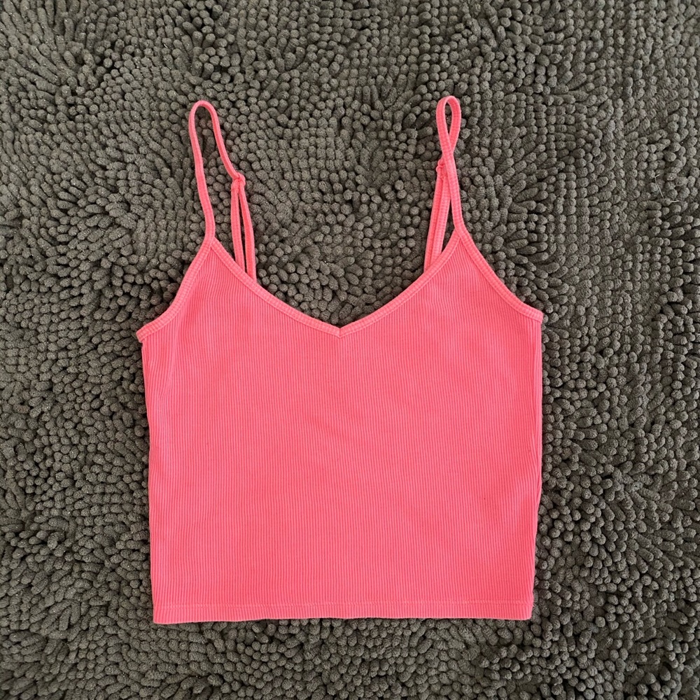 NWOT AERIE REAL SOFT RIBBED CROPPED TANK